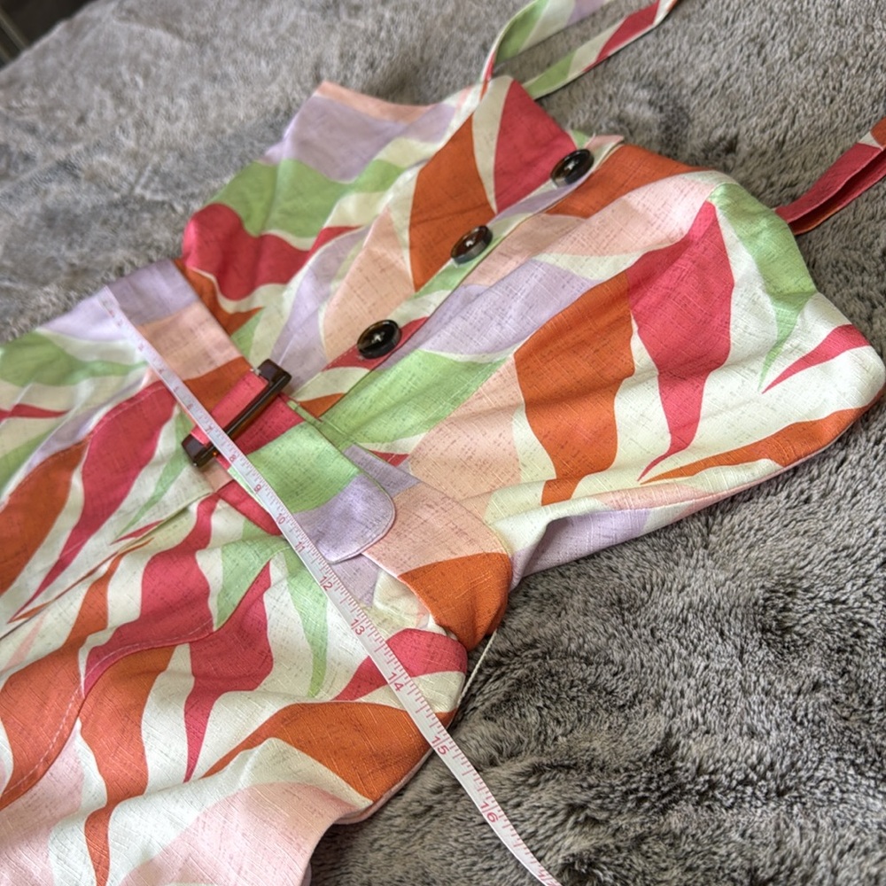 ModCloth x Hutch Start of Spring Cropped Jumpsuit Size 4 - Picture 9 of 13
